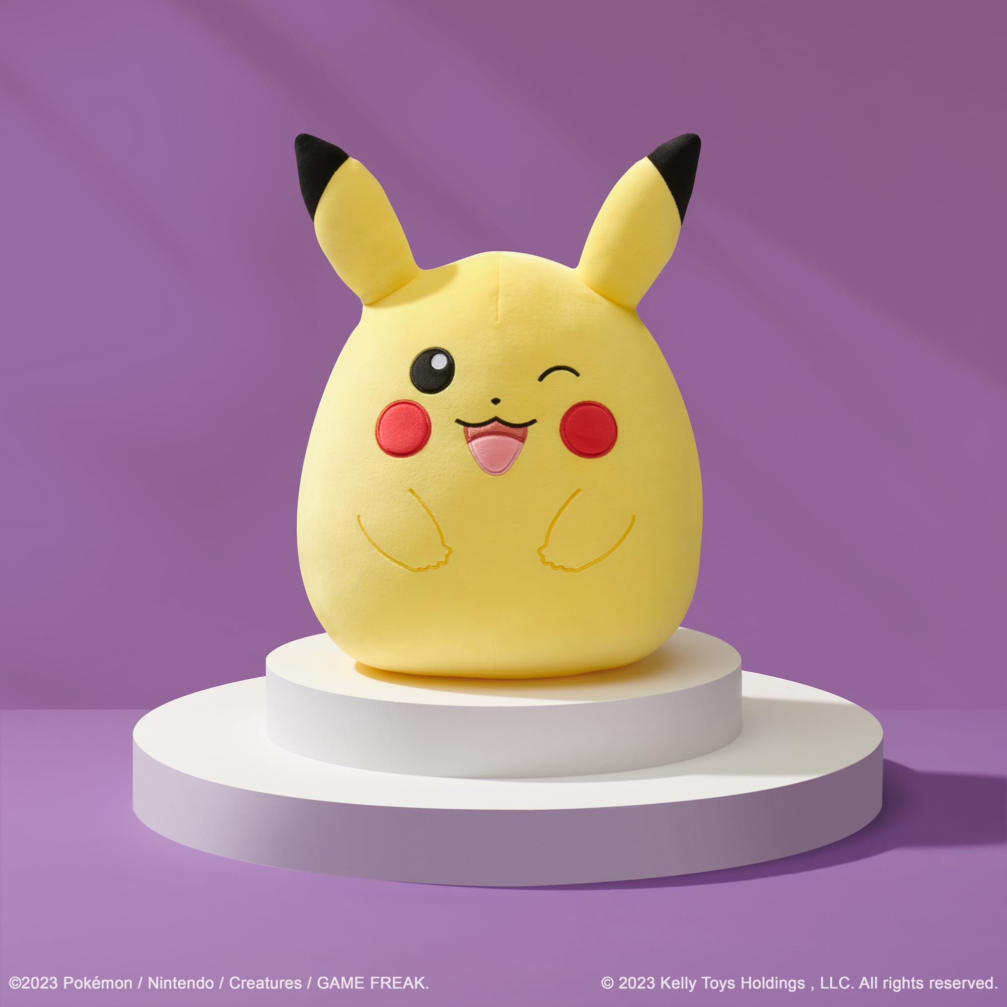 Foto 5 pulgar | Peluche Squishmallows Original Winking Pikachu 35 Cm - Venta Internacional.