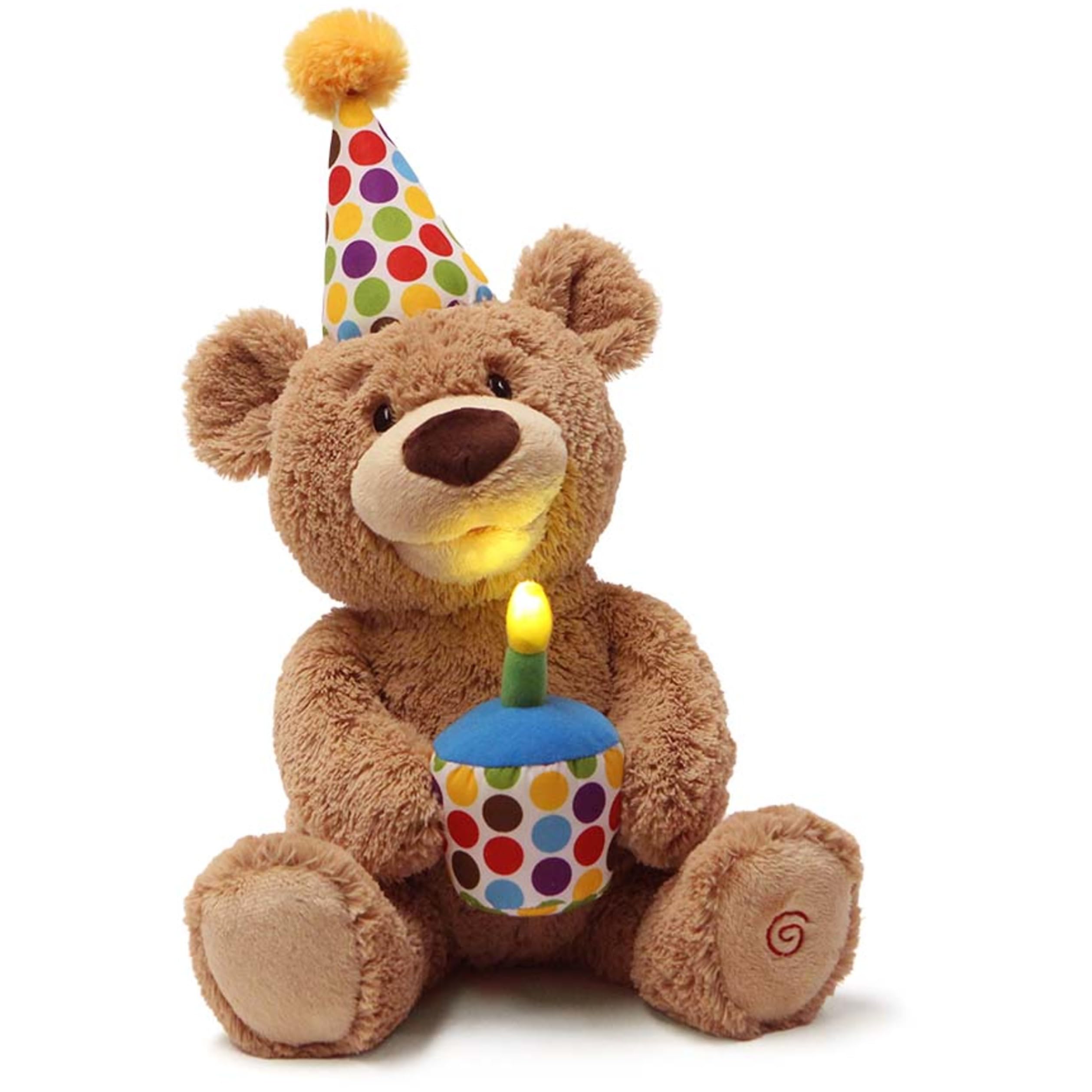 Foto 6 pulgar | Oso De Peluche Gund De Feliz Cumpleaños Animado De 25 Cm - Venta Internacional.