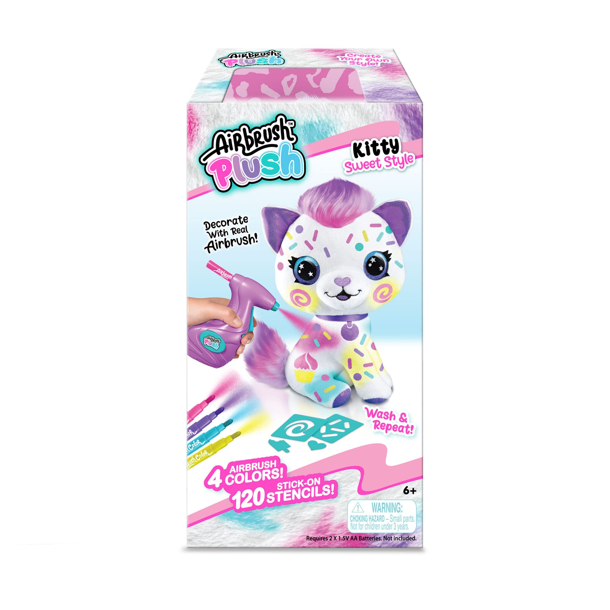 Foto 1 | Peluche Gatito Canal Toys Personaliza Peluche con Aerógrafo - Venta Internacional