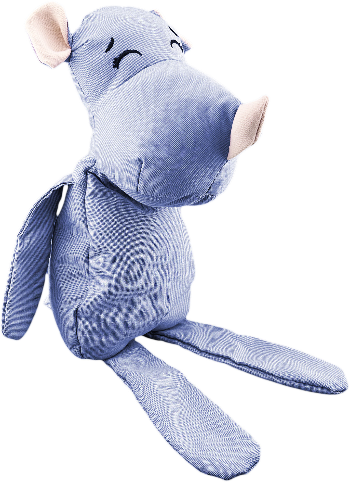 Foto 5 pulgar | Peluche De Rinoceronte Con Semillas Térmicas Para Bebés. Luulu Rinoceronte Azul Ayuda A Mejorar El Sueño De Tu Bebé.