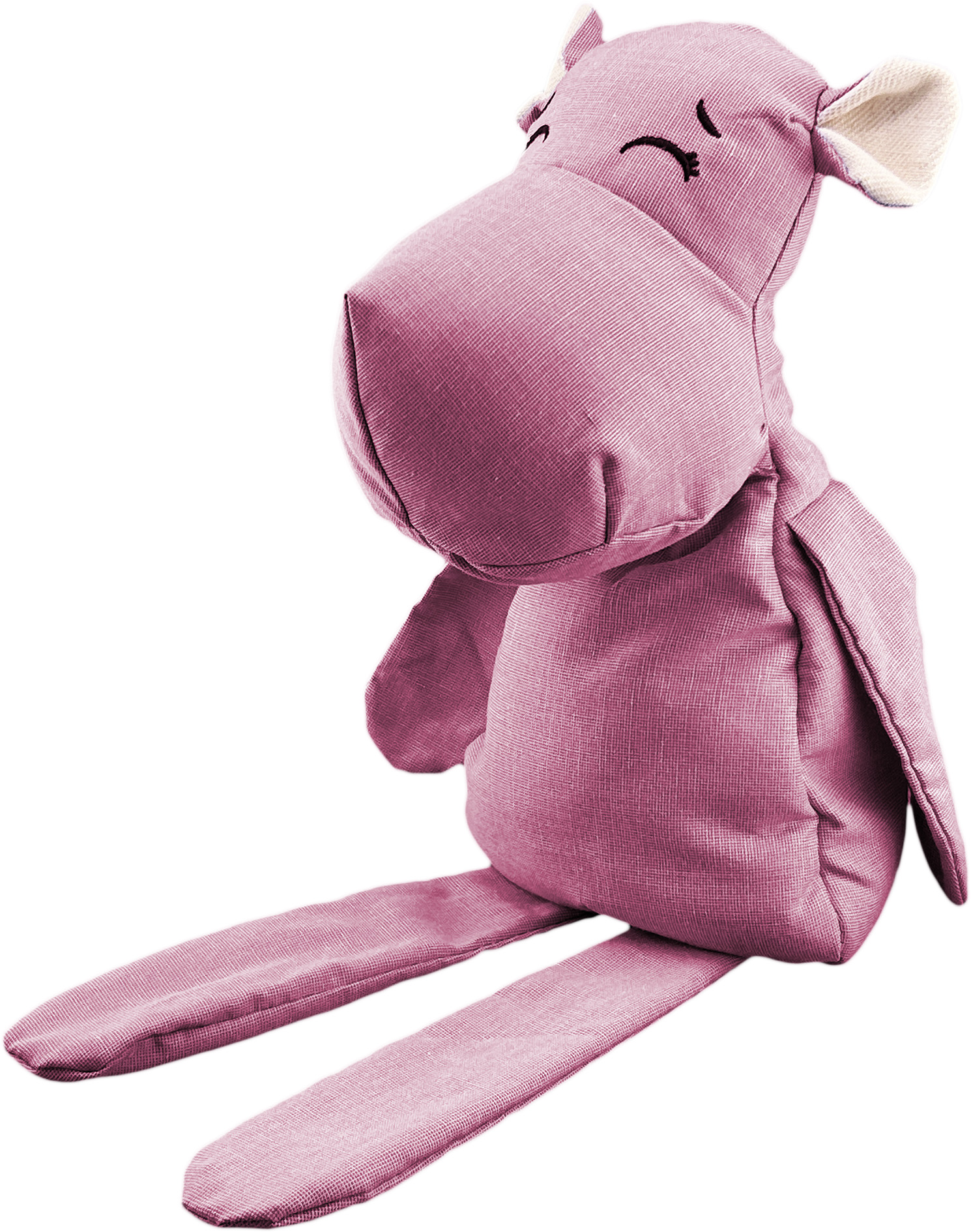 Foto 5 pulgar | Peluche De Hipopótamo Con Semillas Térmicas Para Bebés. Luulu Hipopótamo Rosa Ayuda A Mejorar El Sueño De Tu Bebé.