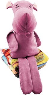 Foto 5 | Peluche De Hipopótamo Con Semillas Térmicas Para Bebés. Luulu Hipopótamo Rosa Ayuda A Mejorar El Sueño De Tu Bebé.