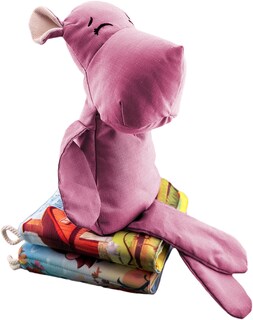 Foto 6 | Peluche De Hipopótamo Con Semillas Térmicas Para Bebés. Luulu Hipopótamo Rosa Ayuda A Mejorar El Sueño De Tu Bebé.