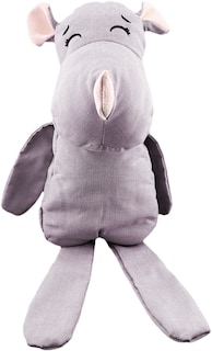 Foto 1 | Peluche De Rinoceronte Con Semillas Térmicas Para Bebés. Luulu Rinoceronte Gris Ayuda A Mejorar El Sueño De Tu Bebé.