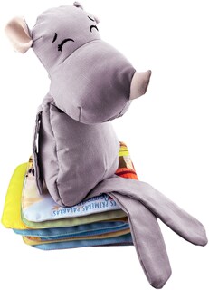 Foto 6 | Peluche De Rinoceronte Con Semillas Térmicas Para Bebés. Luulu Rinoceronte Gris Ayuda A Mejorar El Sueño De Tu Bebé.