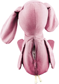 Foto 4 | Peluche De Conejo Con Semillas Térmicas Para Bebés Luulu Conejo Rosa Ayuda A Mejorar El Sueño De Tu Bebé
