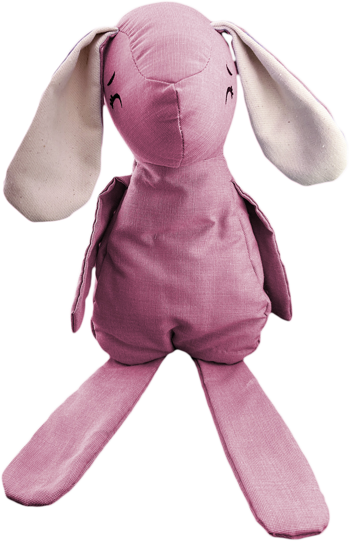 Foto 7 pulgar | Peluche De Conejo Con Semillas Térmicas Para Bebés Luulu Conejo Rosa Ayuda A Mejorar El Sueño De Tu Bebé