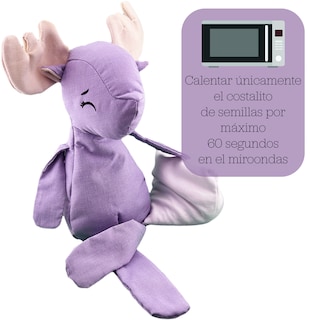 Foto 3 | Peluche De Venado Con Semillas Térmicas Para Bebés. Luulu Venado Lila Ayuda A Mejorar El Sueño De Tu Bebé.