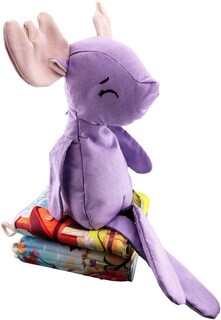 Foto 5 | Peluche De Venado Con Semillas Térmicas Para Bebés. Luulu Venado Lila Ayuda A Mejorar El Sueño De Tu Bebé.
