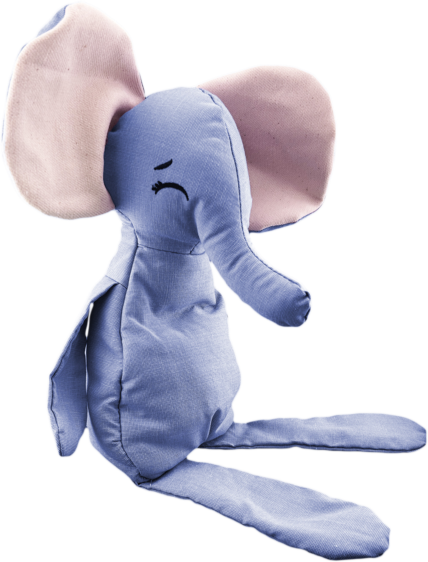Foto 3 pulgar | Peluche De Elefante Con Semillas Térmicas Para Bebés Luulu Elefante Azul Ayuda A Mejorar El Sueño De Tu Bebé.