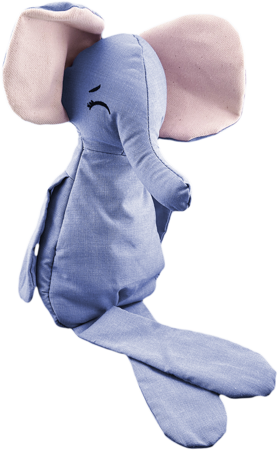 Foto 9 pulgar | Peluche De Elefante Con Semillas Térmicas Para Bebés Luulu Elefante Azul Ayuda A Mejorar El Sueño De Tu Bebé.