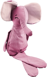 Foto 1 | Peluche De Elefante Con Semillas Térmicas Para Bebés. Luulu Elefante Rosa Ayuda A Mejorar El Sueño De Tu Bebé.