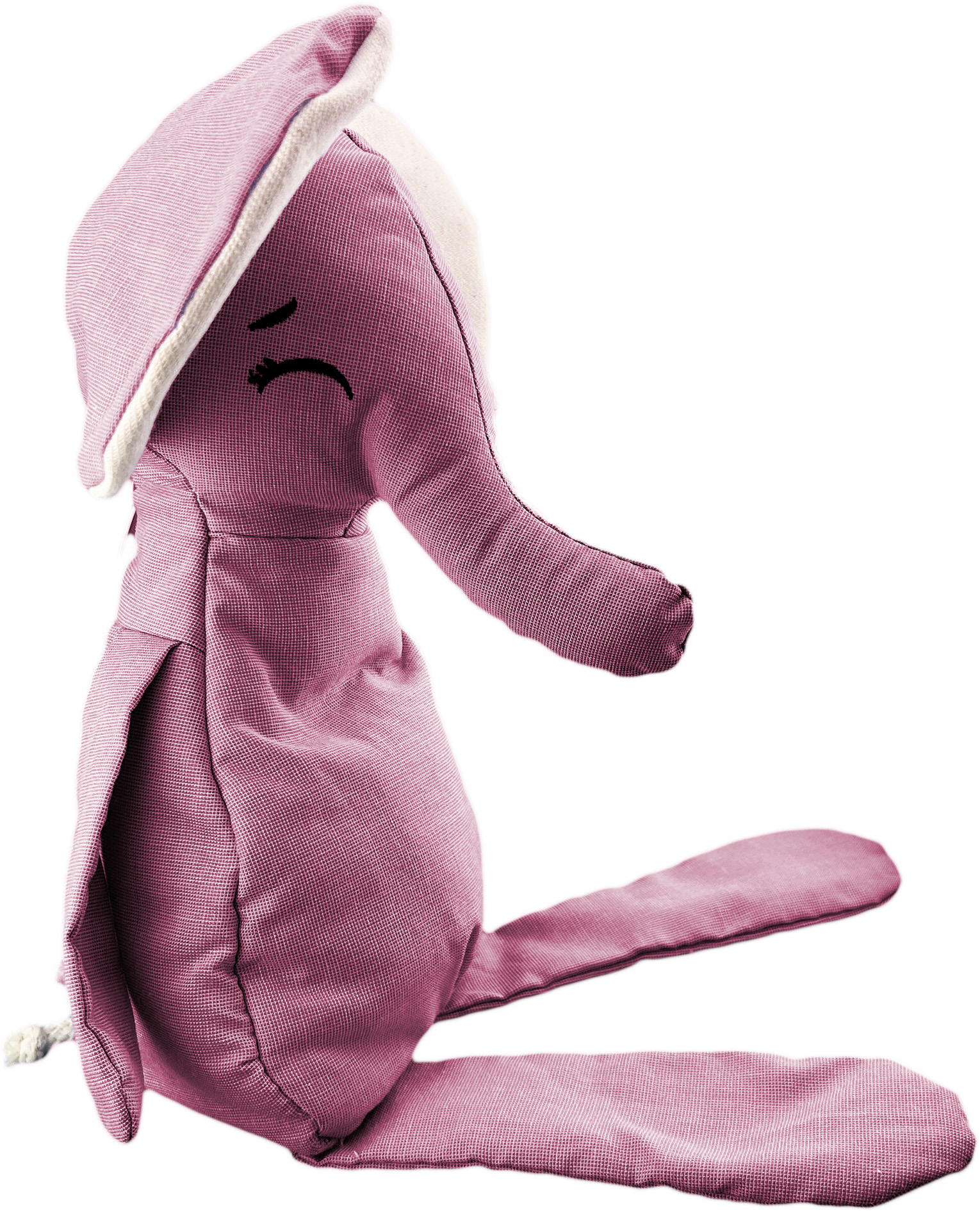 Foto 5 pulgar | Peluche De Elefante Con Semillas Térmicas Para Bebés. Luulu Elefante Rosa Ayuda A Mejorar El Sueño De Tu Bebé.