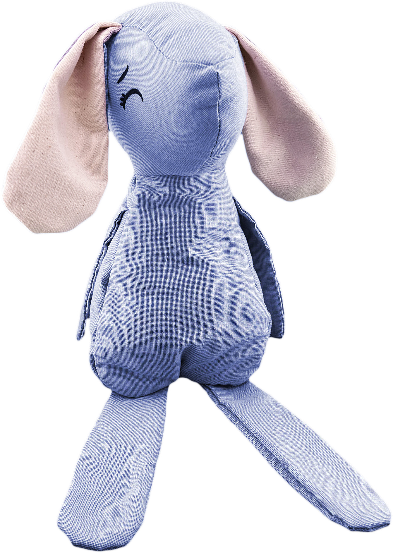 Foto 7 pulgar | Peluche De Conejo Con Semillas Térmicas Para Bebés Luulu Conejo Azul Ayuda A Mejorar El Sueño De Tu Bebé