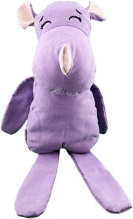 Foto 1 | Peluche De Rinoceronte Con Semillas Térmicas Para Bebés. Luulu Rinoceronte Lila Ayuda A Mejorar El Sueño De Tu Bebé.