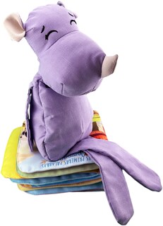 Foto 6 | Peluche De Rinoceronte Con Semillas Térmicas Para Bebés. Luulu Rinoceronte Lila Ayuda A Mejorar El Sueño De Tu Bebé.
