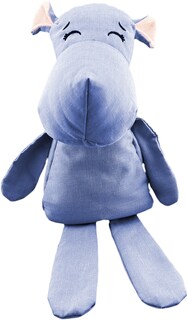 Foto 1 | Peluche De Hipopótamo Con Semillas Térmicas Para Bebés. Luulu Hipopótamo Azul Ayuda A Mejorar El Sueño De Tu Bebé.