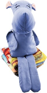 Foto 5 | Peluche De Hipopótamo Con Semillas Térmicas Para Bebés. Luulu Hipopótamo Azul Ayuda A Mejorar El Sueño De Tu Bebé.