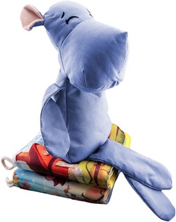 Foto 6 | Peluche De Hipopótamo Con Semillas Térmicas Para Bebés. Luulu Hipopótamo Azul Ayuda A Mejorar El Sueño De Tu Bebé.