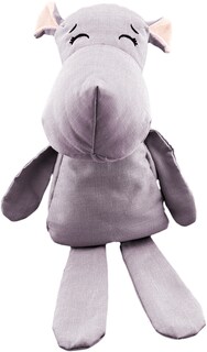 Foto 1 | Peluche De Hipopótamo Con Semillas Térmicas Para Bebés. Luulu Hipopótamo Gris Ayuda A Mejorar El Sueño De Tu Bebé.