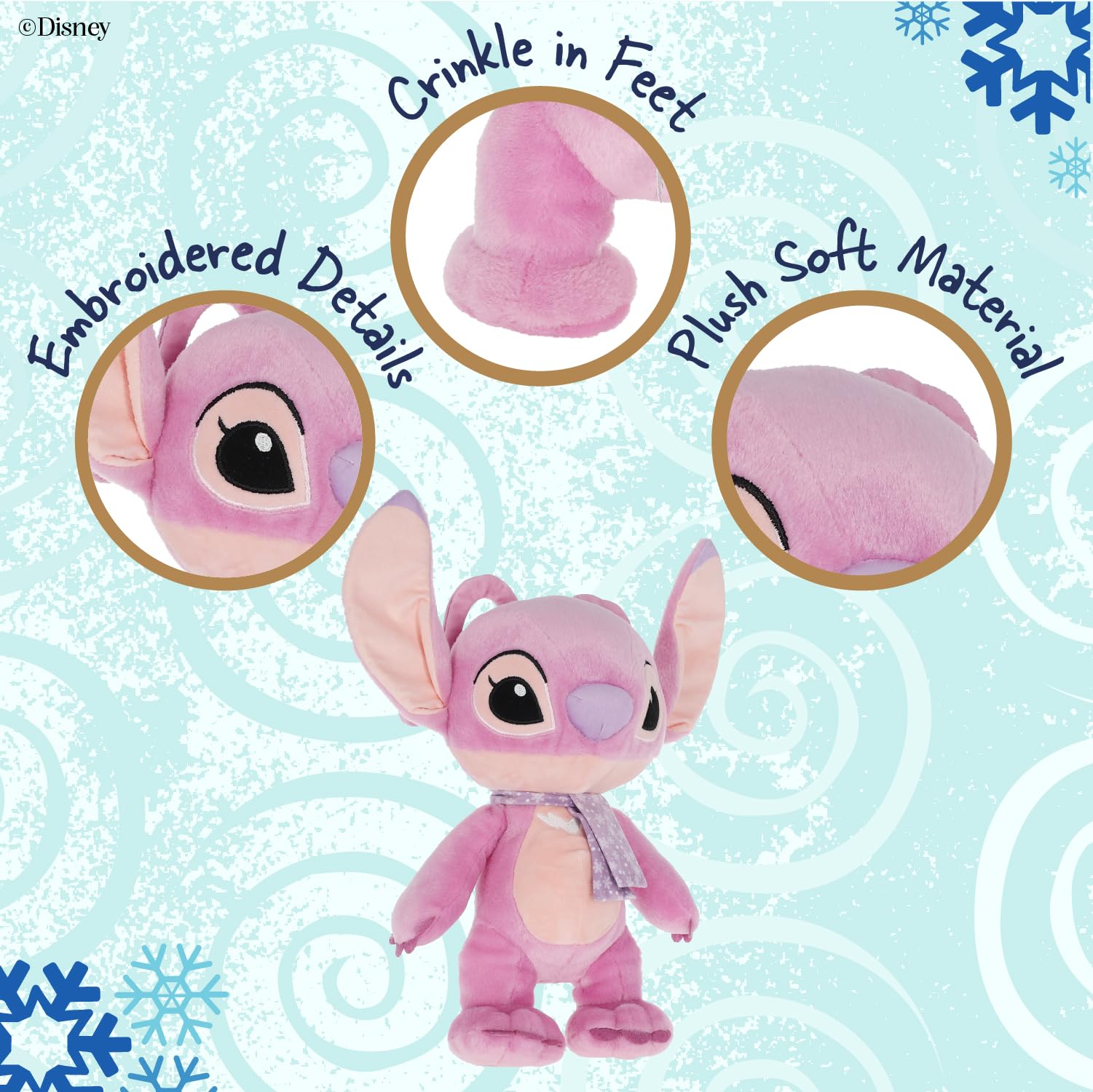 Foto 4 pulgar | Peluche De Peluche Kids Preferred Disney Baby Angel - Venta Internacional.