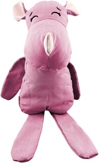 Foto 1 | Peluche De Rinoceronte Con Semillas Térmicas Para Bebés. Luulu Rinoceronte Rosa Ayuda A Mejorar El Sueño De Tu Bebé.