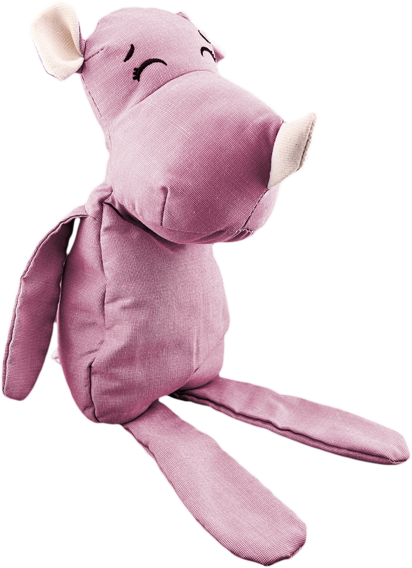 Foto 5 pulgar | Peluche De Rinoceronte Con Semillas Térmicas Para Bebés. Luulu Rinoceronte Rosa Ayuda A Mejorar El Sueño De Tu Bebé.