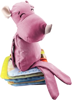 Foto 6 | Peluche De Rinoceronte Con Semillas Térmicas Para Bebés. Luulu Rinoceronte Rosa Ayuda A Mejorar El Sueño De Tu Bebé.