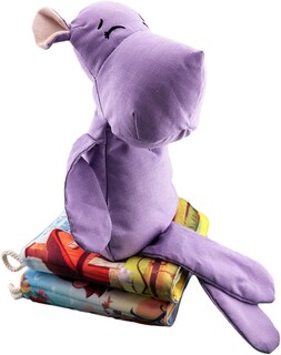 Foto 6 | Peluche De Hipopótamo Con Semillas Térmicas Para Bebés. Luulu Hipopótamo Lila Ayuda A Mejorar El Sueño De Tu Bebé.