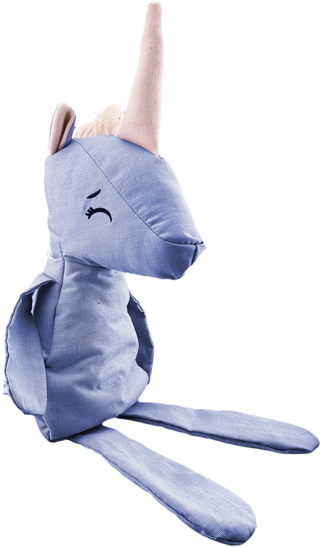 Foto 6 pulgar | Peluche De Unicornio Con Semillas Térmicas Para Bebés. Luulu Unicornio Azul Ayuda A Mejorar El Sueño De Tu Bebé.