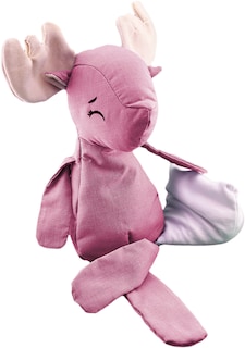 Foto 1 | Peluche De Venado Con Semillas Térmicas Para Bebés. Luulu Venado Rosa Ayuda A Mejorar El Sueño De Tu Bebé.