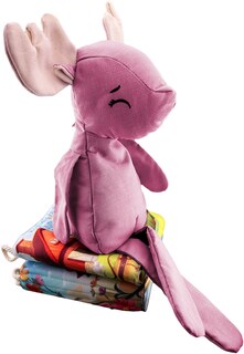 Foto 5 | Peluche De Venado Con Semillas Térmicas Para Bebés. Luulu Venado Rosa Ayuda A Mejorar El Sueño De Tu Bebé.