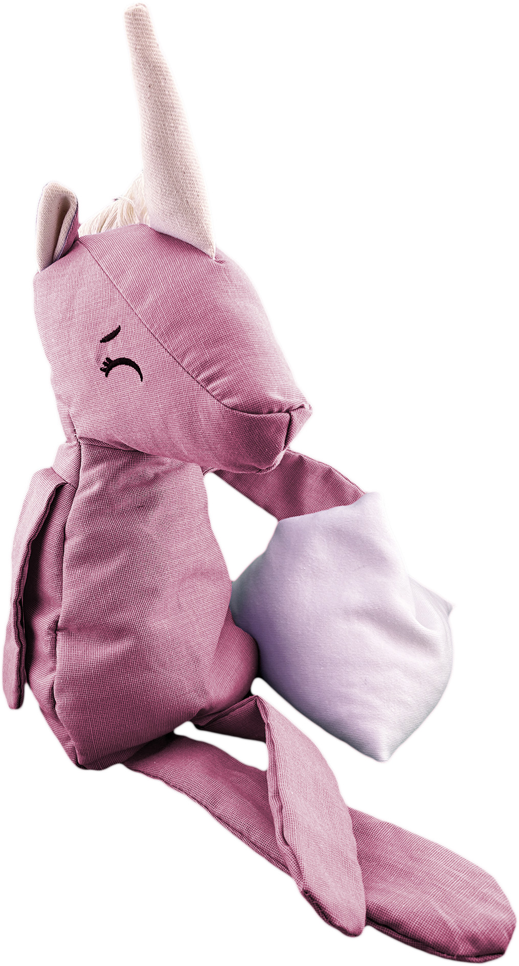 Foto 7 pulgar | Peluche De Unicornio Con Semillas Térmicas Para Bebés. Luulu Unicornio Rosa Ayuda A Mejorar El Sueño De Tu Bebé.