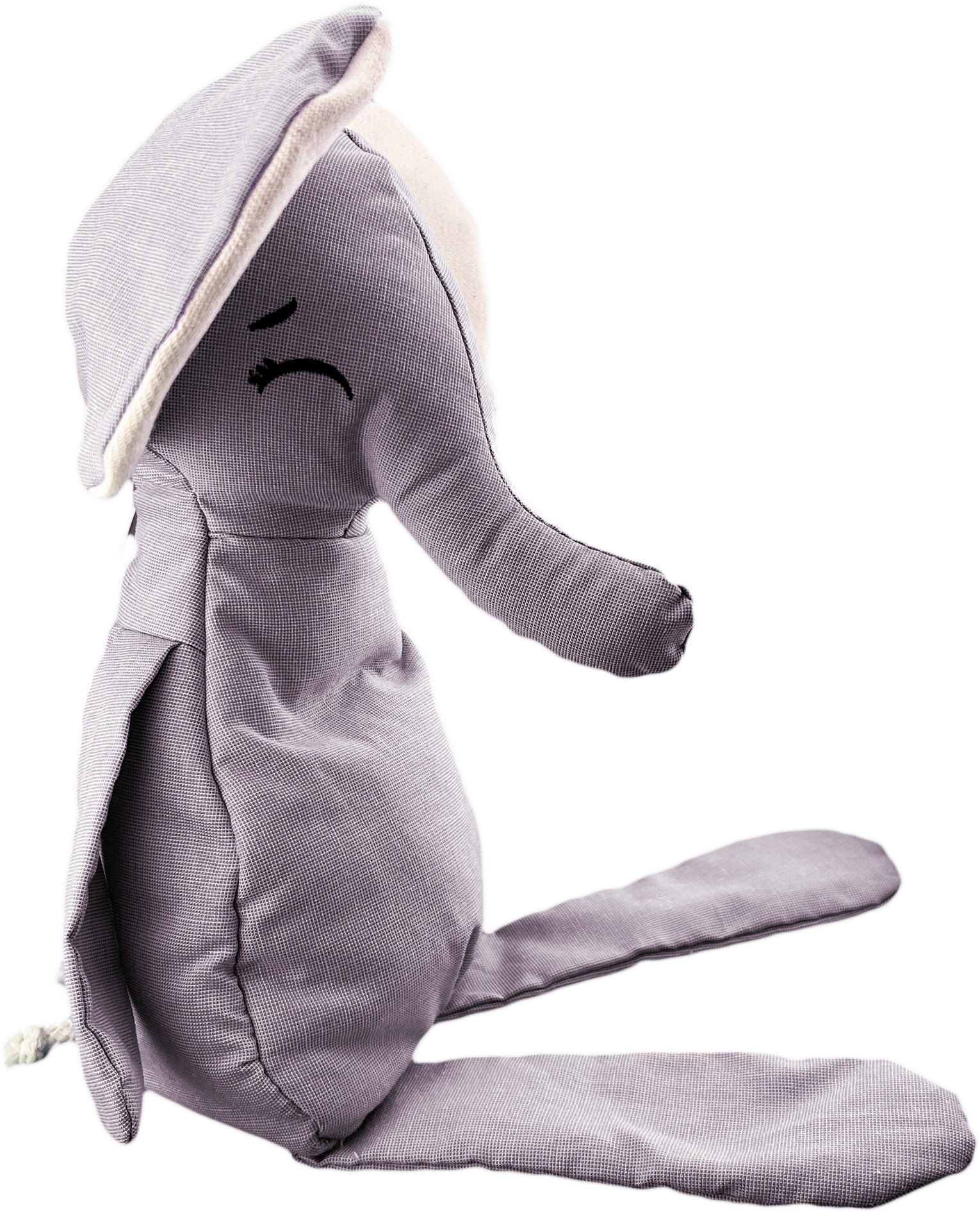 Foto 5 pulgar | Peluche De Elefante Con Semillas Térmicas Para Bebés. Luulu Elefante Gris Ayuda A Mejorar El Sueño De Tu Bebé.