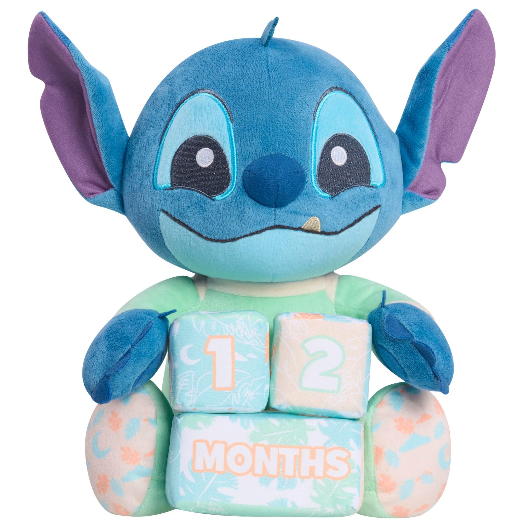 Foto 2 pulgar | Juguete de Peluche Just Play Disney Baby My First Year Stitch 10.5 Pulgadas - Venta Internacional