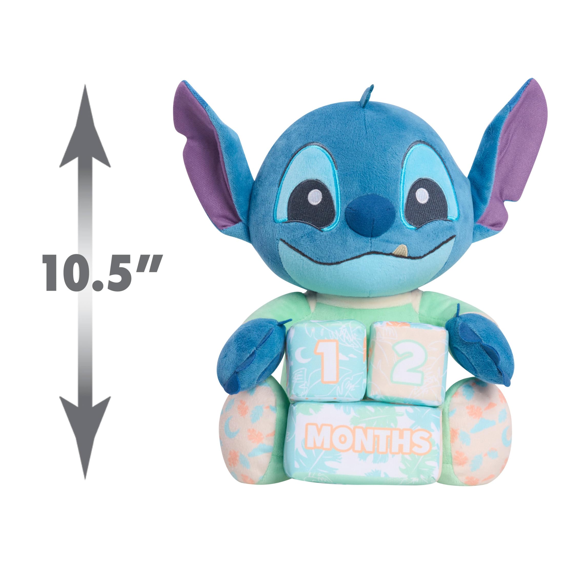 Foto 5 pulgar | Juguete de Peluche Just Play Disney Baby My First Year Stitch 10.5 Pulgadas - Venta Internacional
