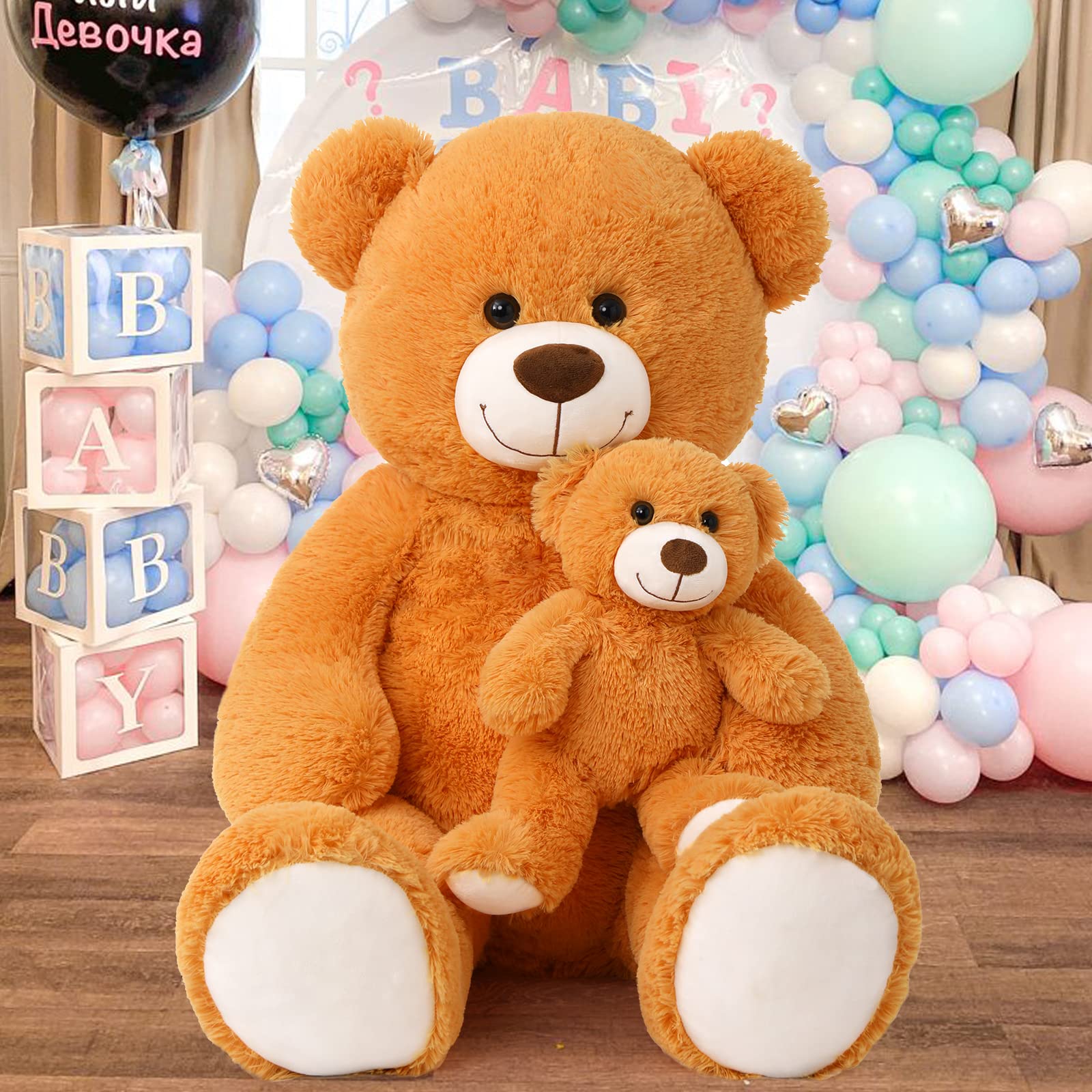 Foto 5 pulgar | Oso de Peluche Morismos Giant de 100 cm - Venta Internacional