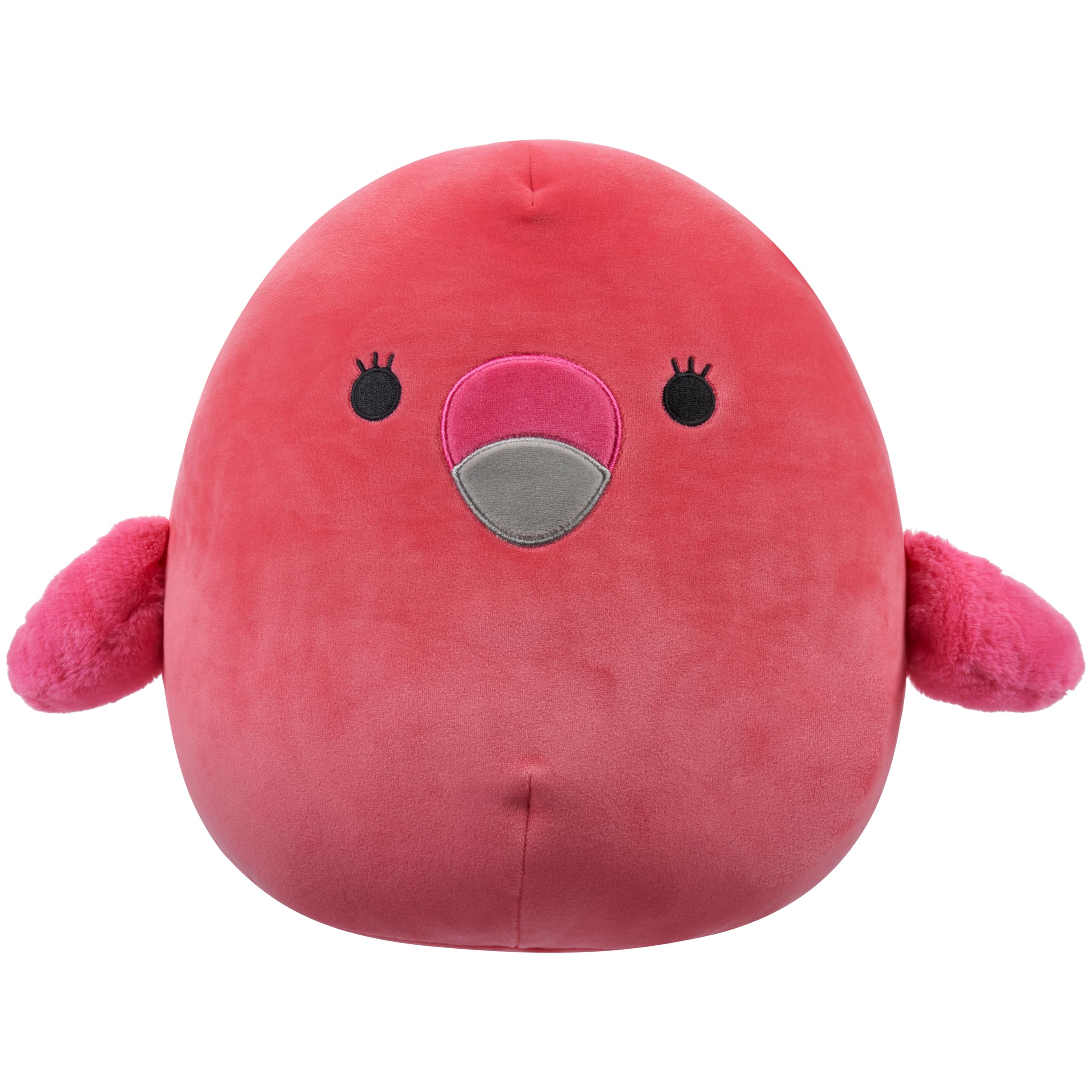 Galleta Original De Peluche Squishmallows, Diseño De Flamenco Rosa, 30 Cm - Venta Internacional.