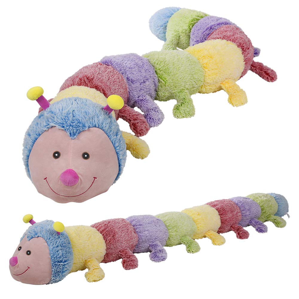 Foto 4 pulgar | Peluche Rhode Island Novelty Jumbo, 203 Cm, Caterpillar - Venta Internacional.