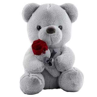 Foto 1 | Muñeco De Peluche Oso Gris