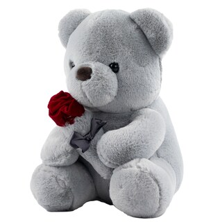 Foto 2 | Muñeco De Peluche Oso Gris