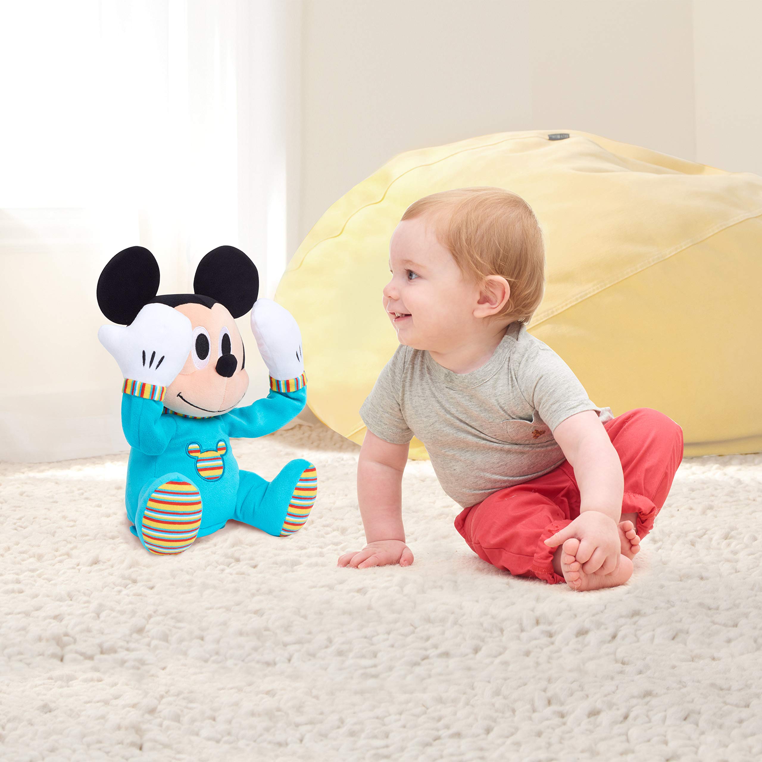 Foto 3 pulgar | Peluche Disney Baby Peek-a-boo Mickey Mouse para Bebes - Venta Internacional