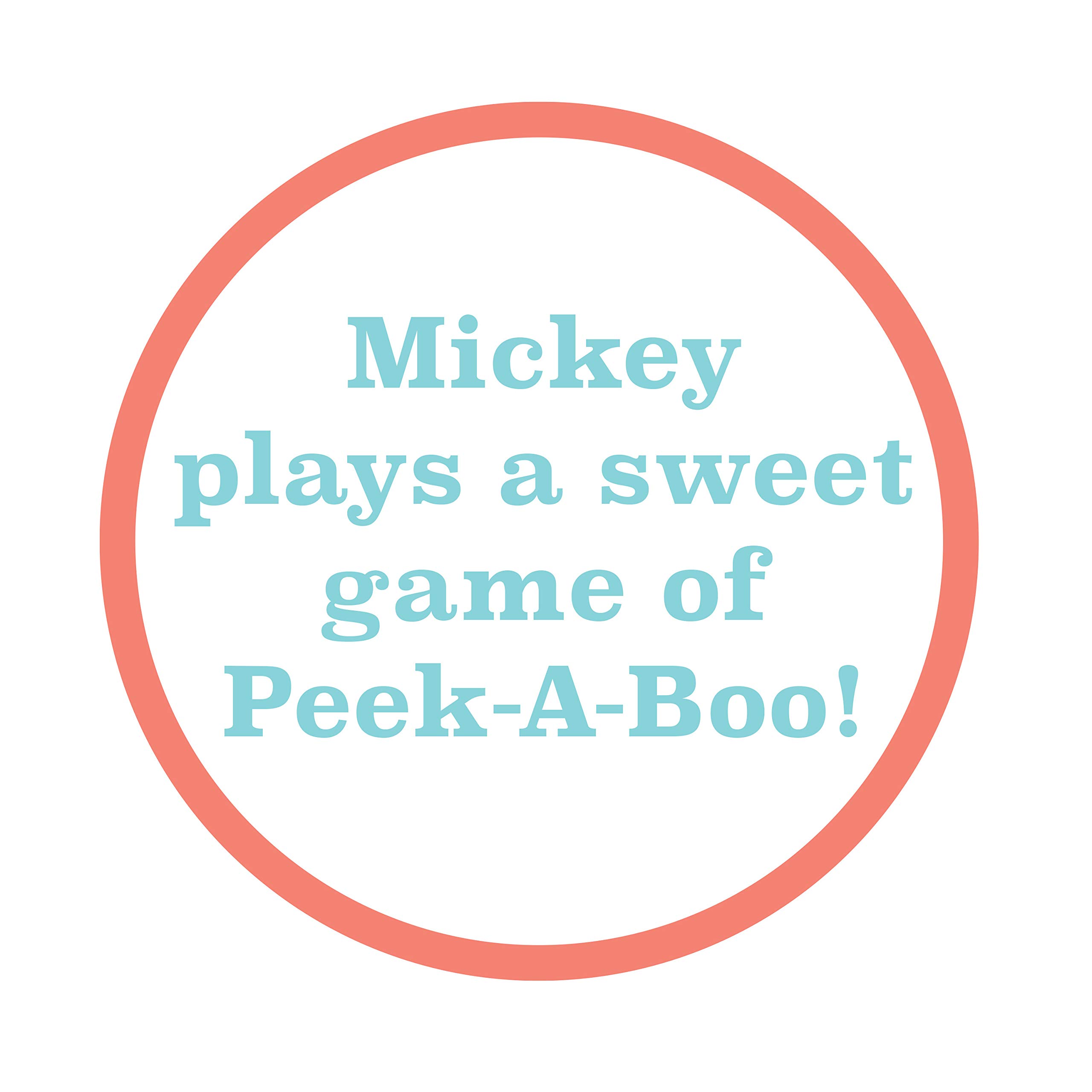 Foto 4 pulgar | Peluche Disney Baby Peek-a-boo Mickey Mouse para Bebes - Venta Internacional