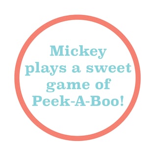 Foto 3 | Peluche Disney Baby Peek-a-boo Mickey Mouse para Bebes - Venta Internacional