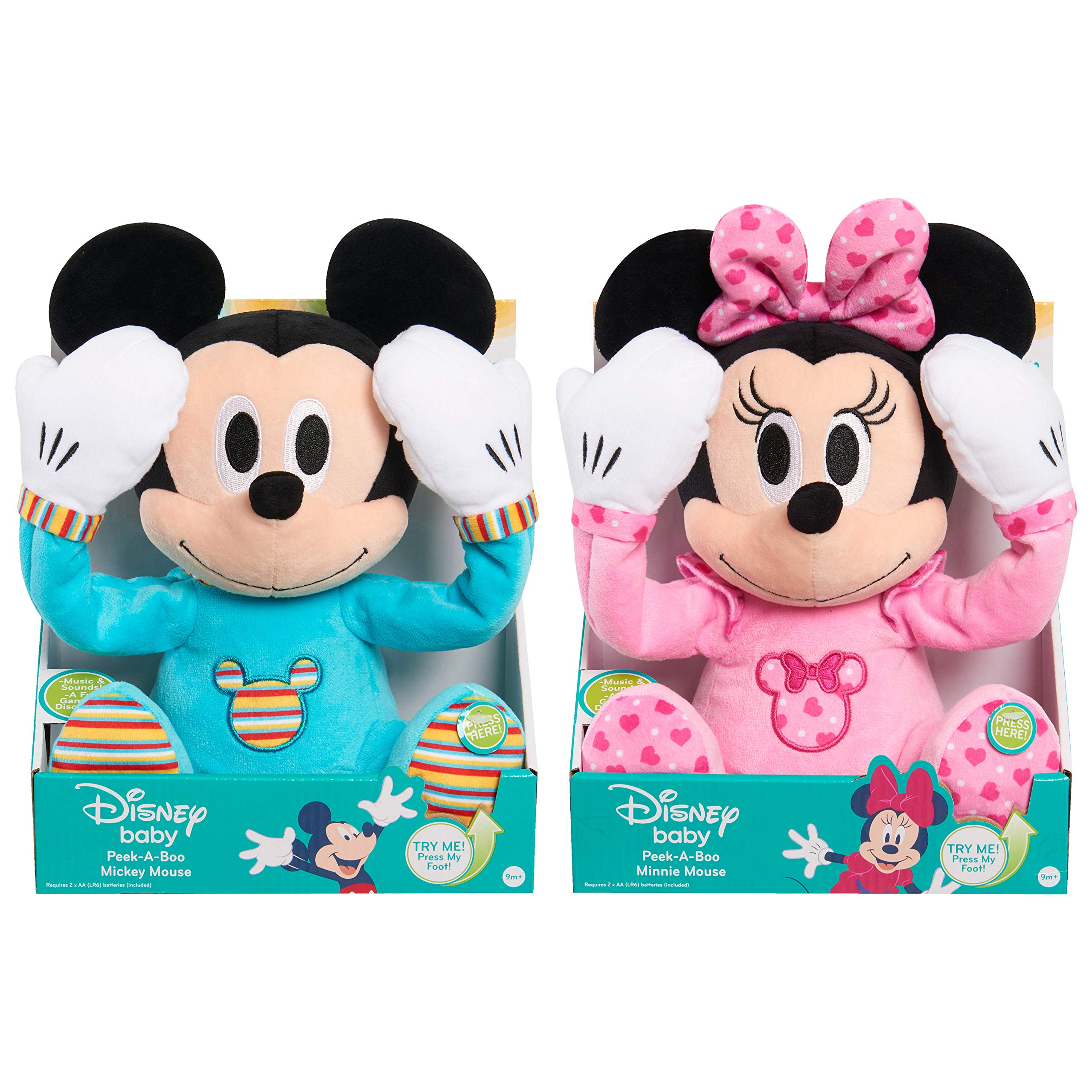 Foto 8 pulgar | Peluche Disney Baby Peek-a-boo Mickey Mouse para Bebes - Venta Internacional