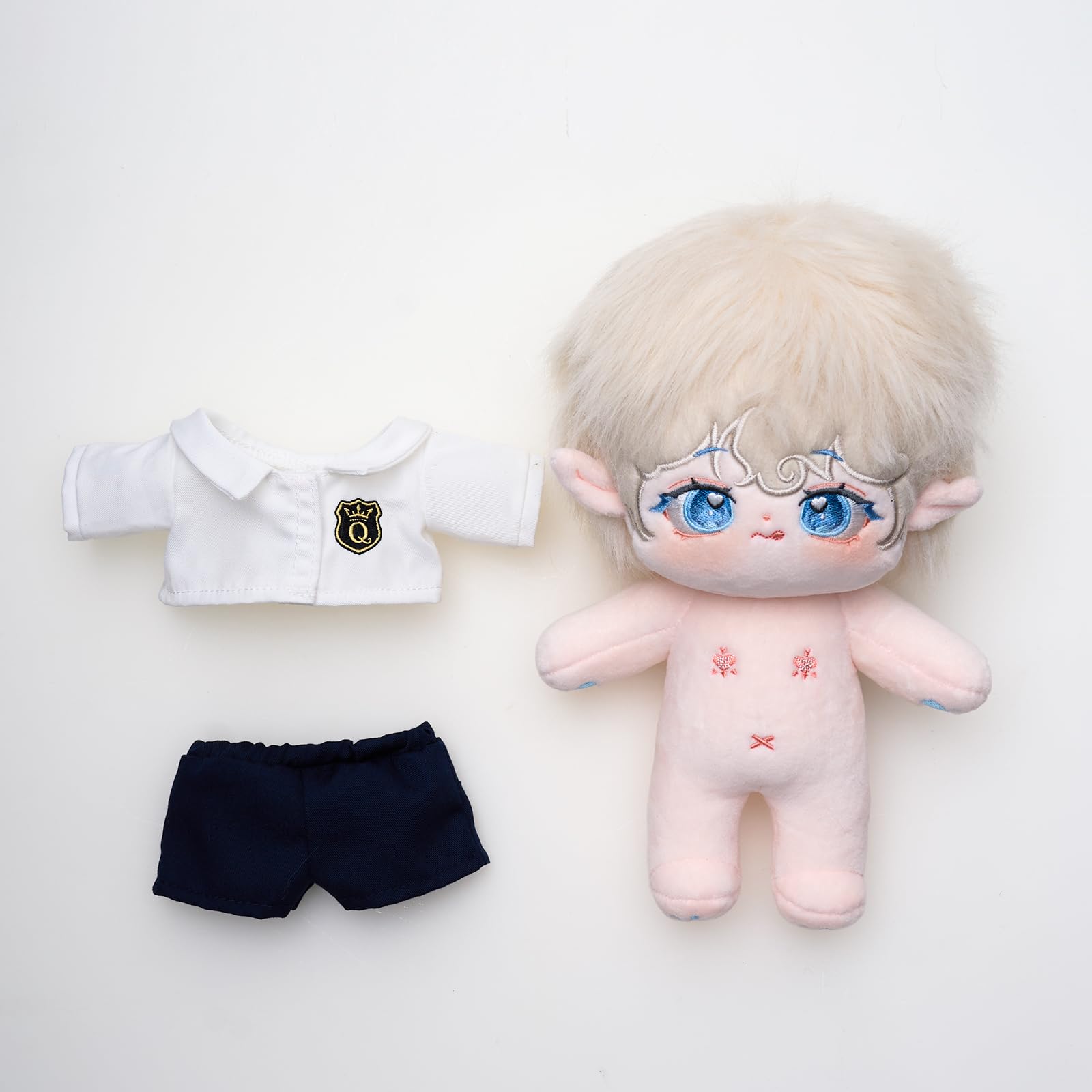Foto 7 pulgar | Muñeca De Peluche Calembou De 20 Cm Con Esqueleto Y Vestido Mijia - Venta Internacional.