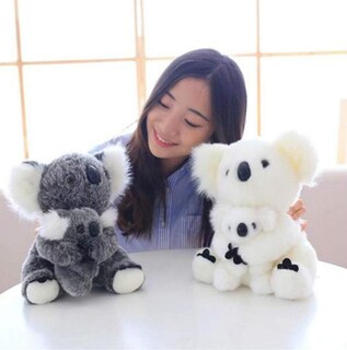 Foto 2 | Peluche Con Bonito Conejo Para Mamá Y Bebé Koala De 28 Cm - Venta Internacional.
