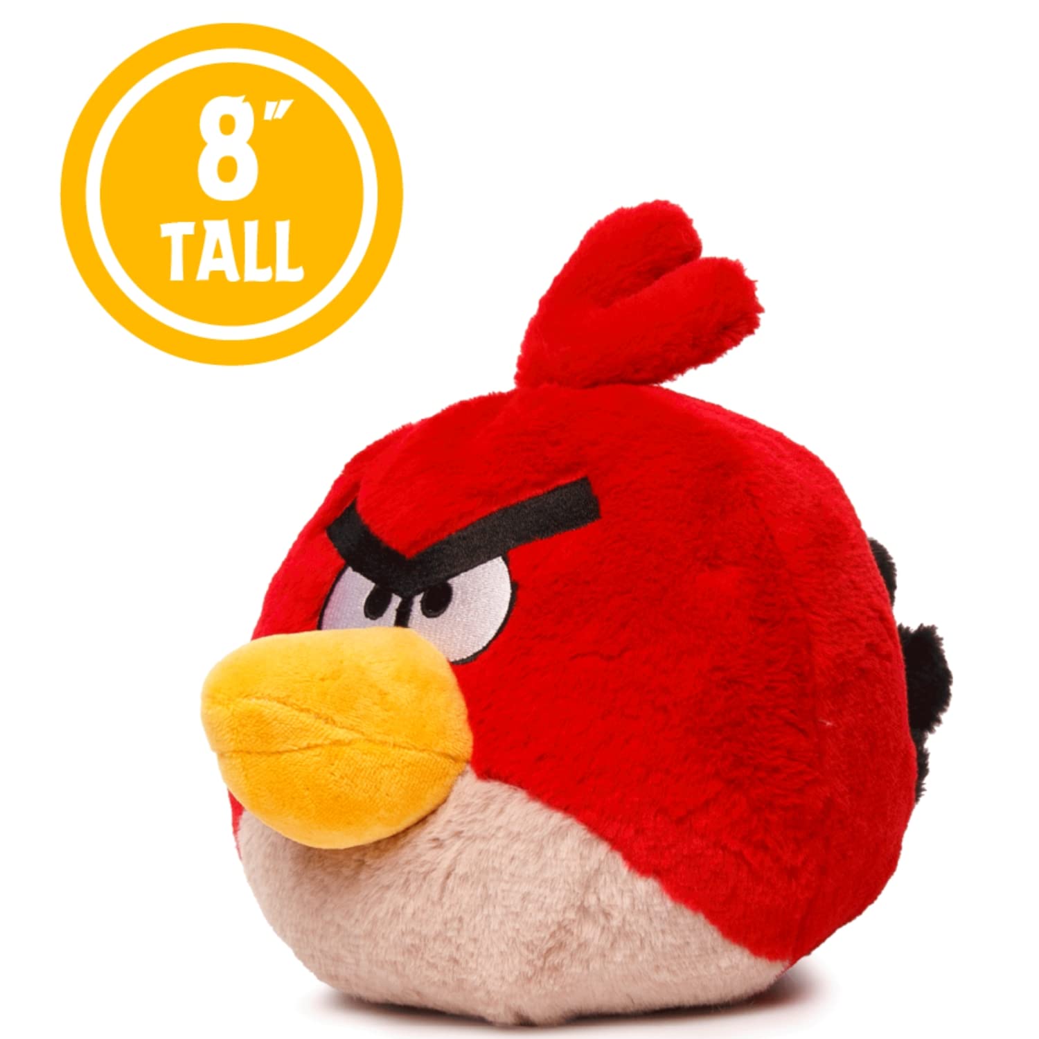 Foto 4 pulgar | Muñeco De Peluche Mighty Mojo Angry Birds Rojo 20 Cm Oficial - Venta Internacional.