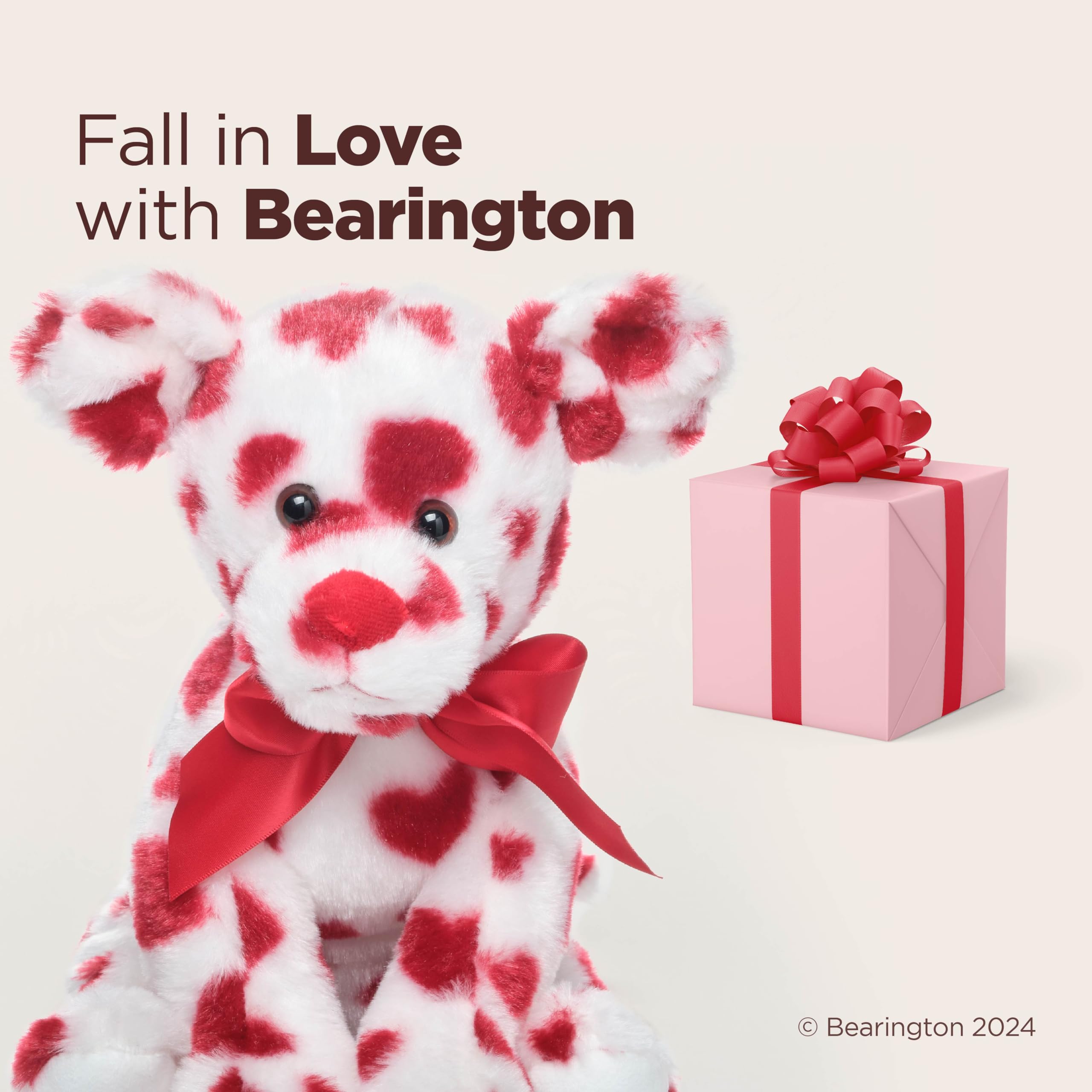 Foto 6 pulgar | Peluche Bearington Romantic Rover Para El Día De San Valentín, 30 Cm - Venta Internacional.
