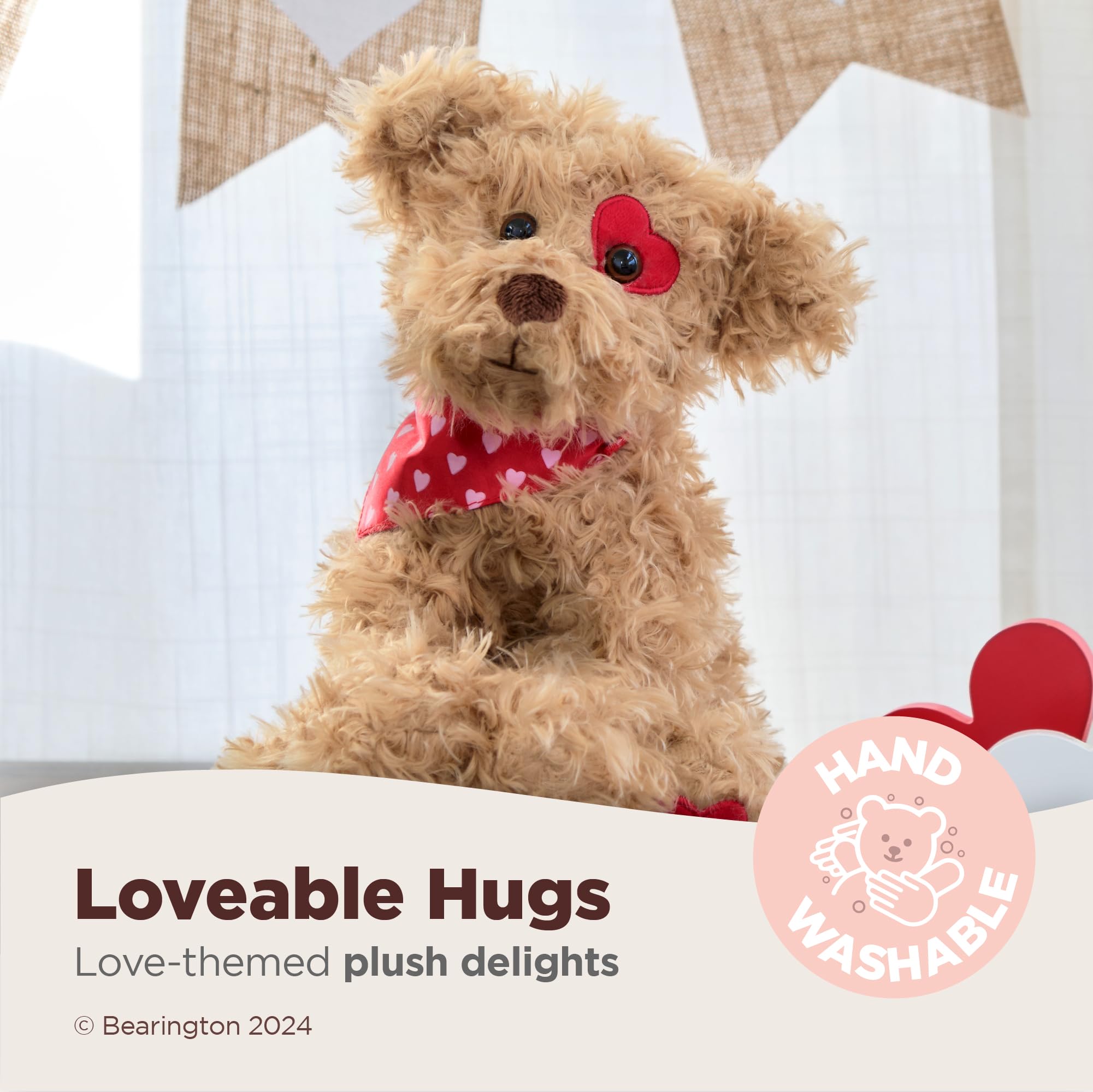 Foto 4 pulgar | Peluche Bearington Harry Hugglesmore Brown Cachorro 28 Cm - Venta Internacional.